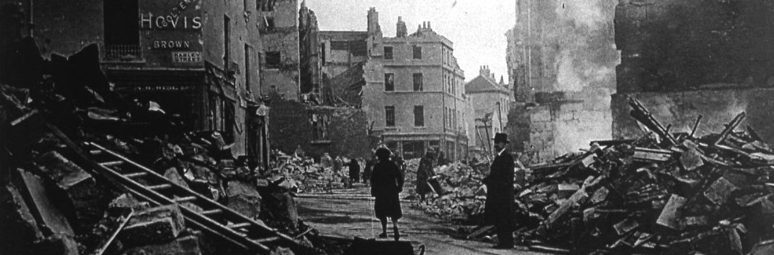 Bath after being bombed